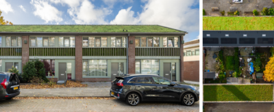 De Kuil Bergen op Zoom renovatie groene daken mos paneel gevel